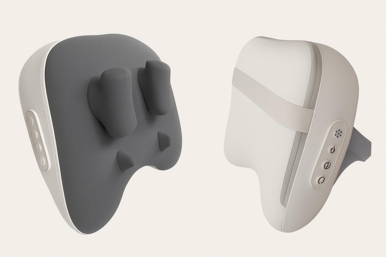 Cuscino Massaggiatore Elettrico Multifunzionale con Calore per Trapezio, Collo, Schiena e Lombare – Shiatsu Kneading