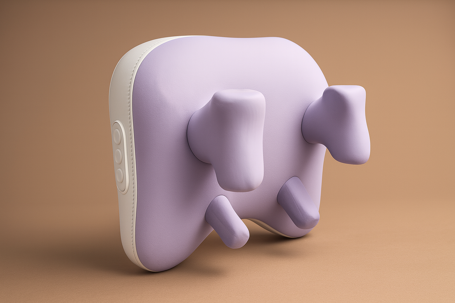 Cuscino Massaggiatore Elettrico Multifunzionale con Calore per Trapezio, Collo, Schiena e Lombare – Shiatsu Kneading